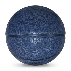 Customized Size 7 Basketball PU Covered Leather Ball with Own Pattern Design and Logo Colors for Training,Blue Arc Sport