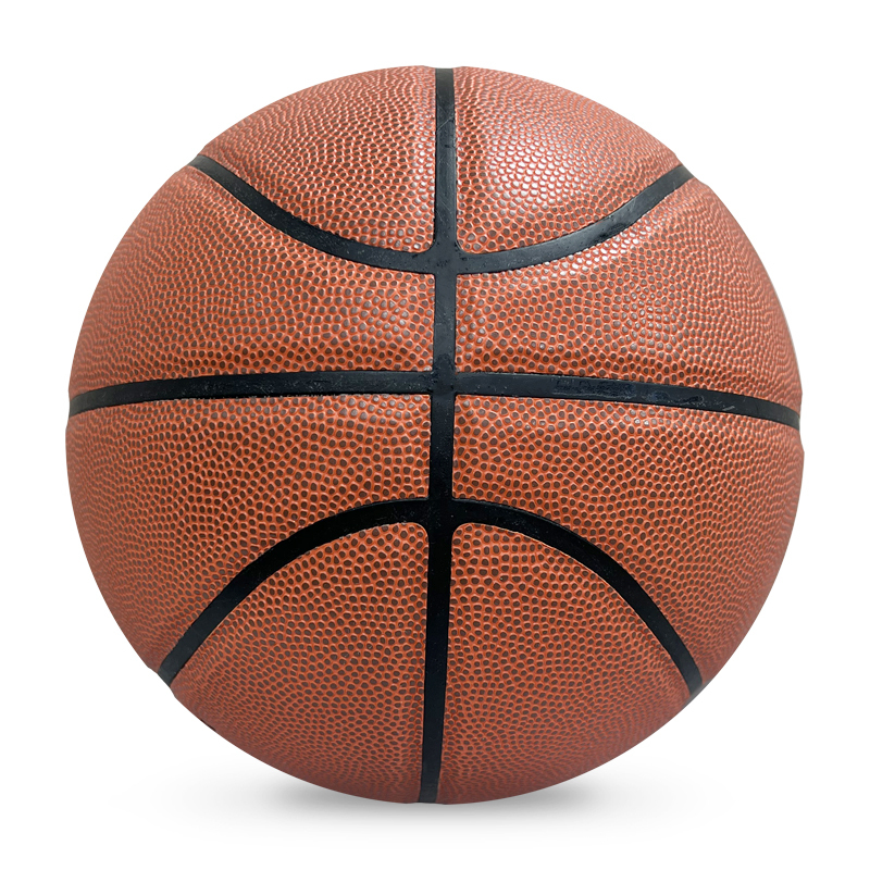Hot Selling Customizable 7-6 Sizes PU Leather Basketball Indoor Training Toy with Custom Logo Own Gift Box Made from Rubber,Blue Arc Sports