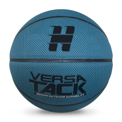Customized Logo Design Size 7 Basketball Bulk PU Leather and Rubber Material for Training and Games Printed Color,Blue Arc Sports