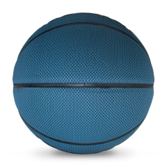 Customized Logo Design Size 7 Basketball Bulk PU Leather and Rubber Material for Training and Games Printed Color,Blue Arc Sports
