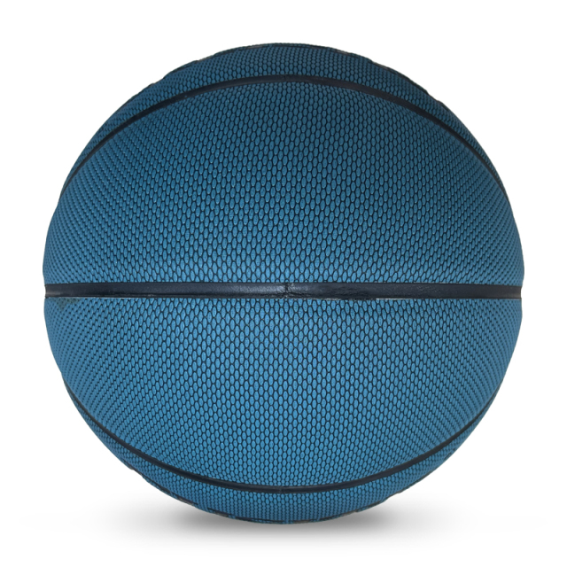 Customized Logo Design Size 7 Basketball Bulk PU Leather and Rubber Material for Training and Games Printed Color,Blue Arc Sports