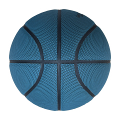Customized Logo Design Size 7 Basketball Bulk PU Leather and Rubber Material for Training and Games Printed Color,Blue Arc Sports
