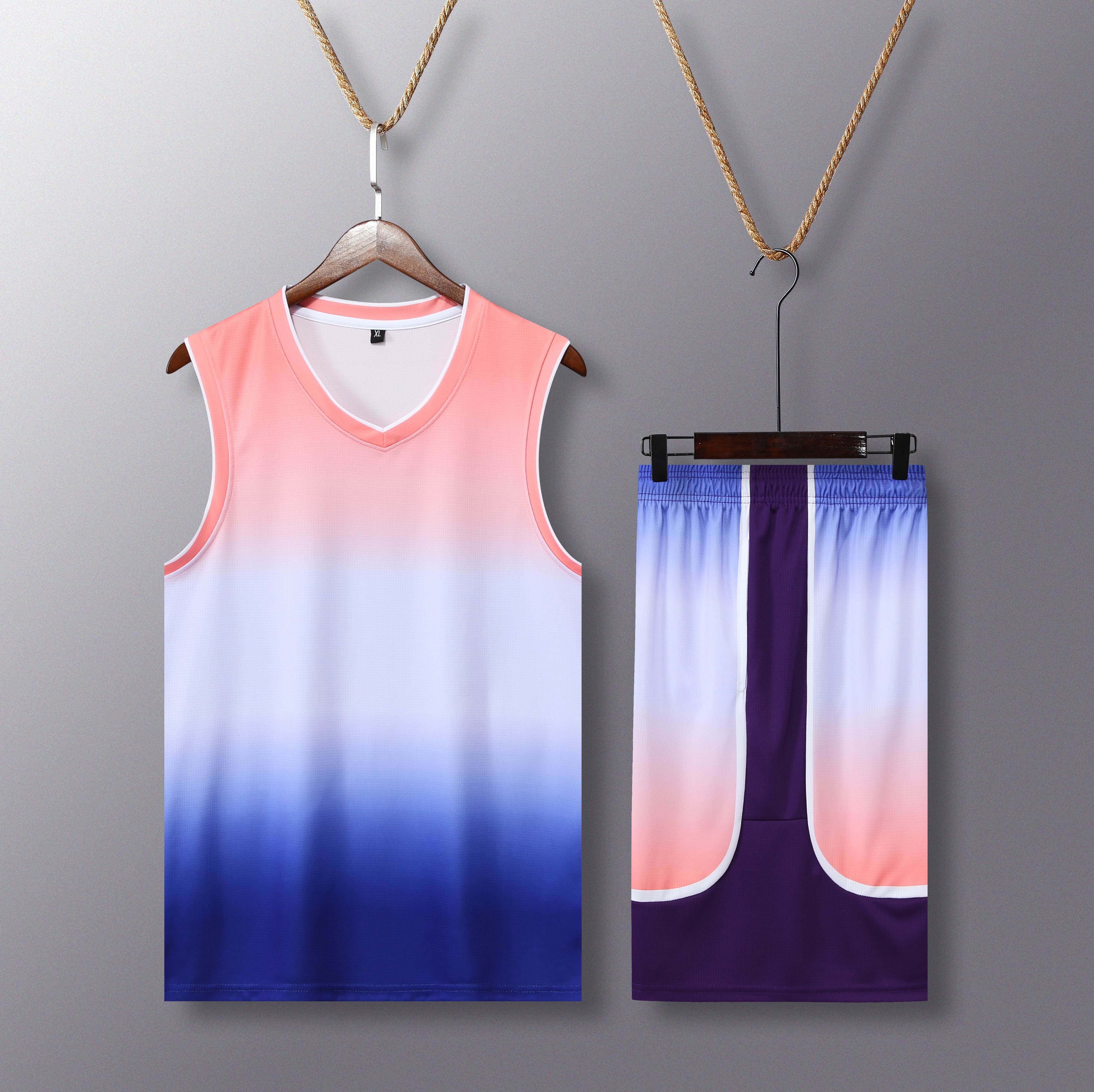 Wholesale 2024 High Quality American Basketball Jersey Team Uniform Polyester Hot Pressed Quick Dry Printed,Blue Arc Sports