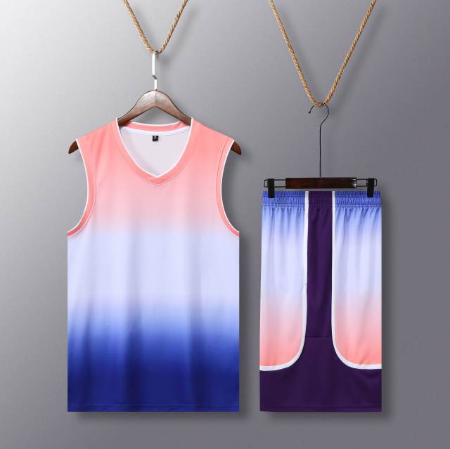 Wholesale 2024 High Quality American Basketball Jersey Team Uniform Polyester Hot Pressed Quick Dry Printed,Blue Arc Sports