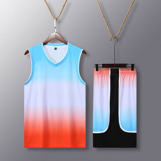 Wholesale 2024 High Quality American Basketball Jersey Team Uniform Polyester Hot Pressed Quick Dry Printed,Blue Arc Sports