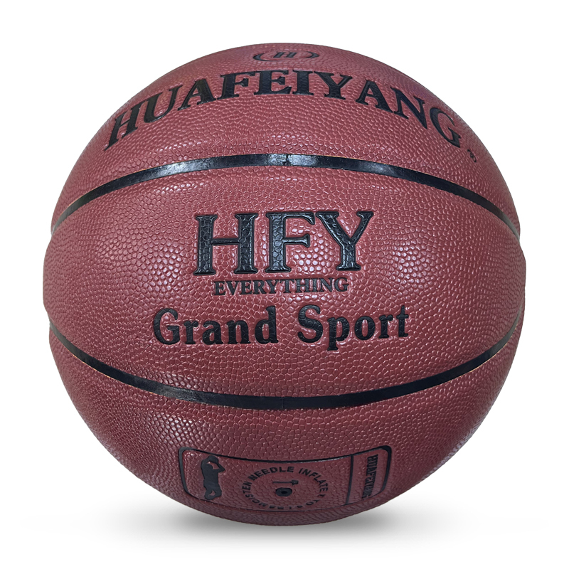Customized Size 7 Basketball Own Pattern Design Printed Logo Colors Made from Quality Leather with PU Cover for Training,Blue Arc Sports