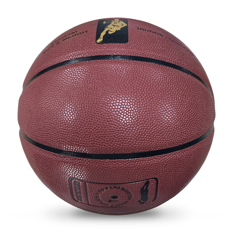 Customized Size 7 Basketball Own Pattern Design Printed Logo Colors Made from Quality Leather with PU Cover for Training,Blue Arc Sports