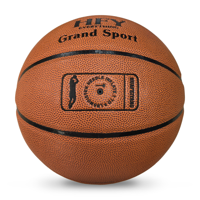 Customized Size 7 Basketball PU Covered Leather Ball with Own Pattern Design and Logo Colors for Training,بلو آرك سبورتس
