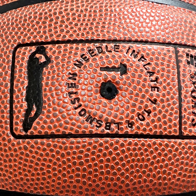 Hot Selling Customizable 7-6 Sizes PU Leather Basketball Indoor Training Toy with Custom Logo Own Gift Box Made from Rubber,Blue Arc Sports