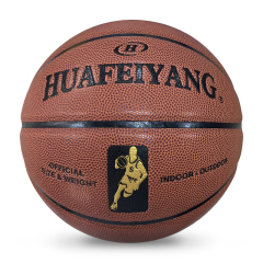 Hot Selling Customizable Basketball Sizes 7 6 5 with Logo PU Leather & Own Gift Box for Training,Blue Arc Sport