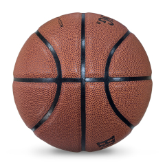 Hot Selling Customizable Basketball Sizes 7 6 5 with Logo PU Leather & Own Gift Box for Training,Blue Arc Sport