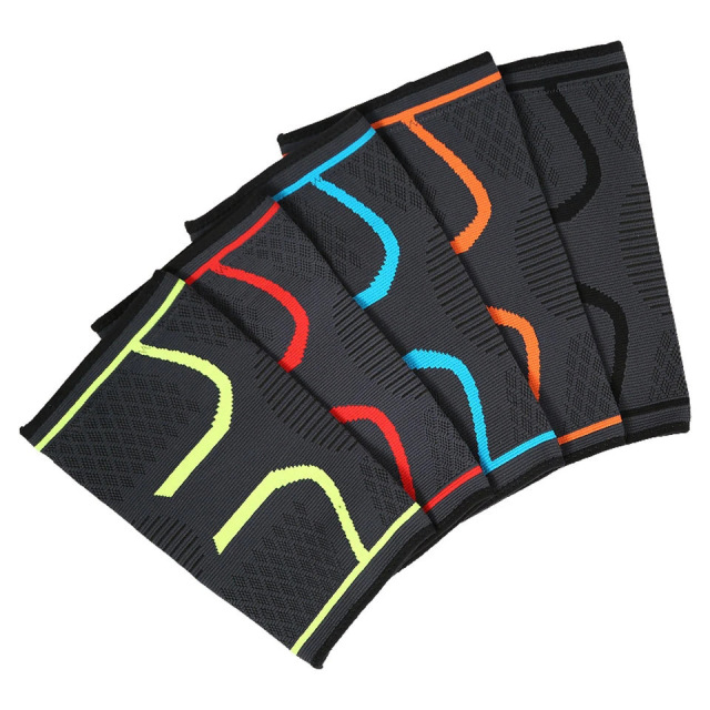 Sports Compression Strap for Ankle Protection Outdoor Cycling Basketball Badminton Soft Elastic Fixed Ankle Guard Made of Rubber,Sukan Arka Biru