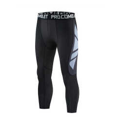 2024 Men's Jogger Yoga Running Training Printed Tight Compression Workout Racer Cropped Pants XL Gym Fitness Autumn Tracksuit,Спортивные мероприятия Blue Arc