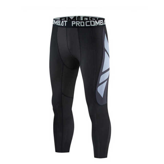 2024 Men's Jogger Yoga Running Training Printed Tight Compression Workout Racer Cropped Pants XL Gym Fitness Autumn Tracksuit,Спортивные мероприятия Blue Arc