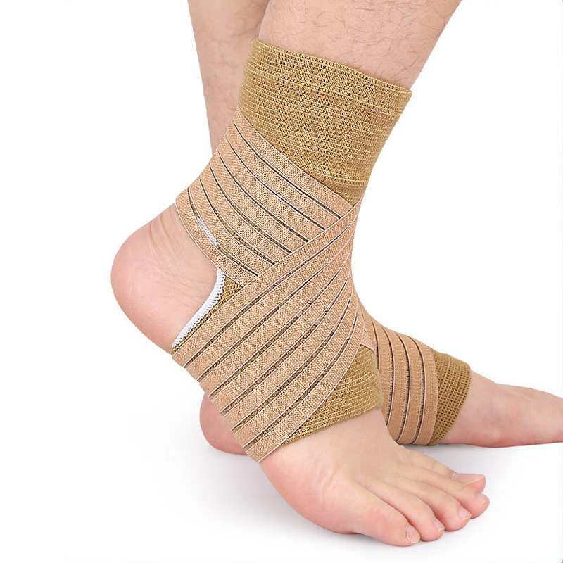 Sports compression strap ankle protection outdoor cycling basketball badminton soft elastic compression fixed ankle protection,Blue Arc Sports