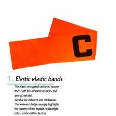 Youth and Adult Anti-Drop Design Captain's Armband Soccer Football Rugby Accessory,بلو آرك سبورتس