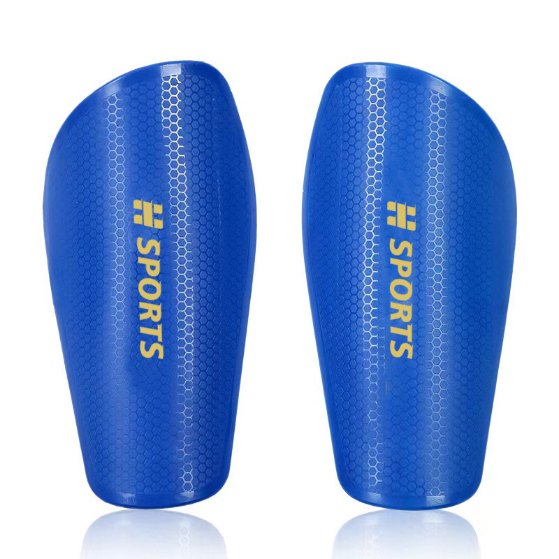 Customizable Adult Football Leg Guards Knee Pads Plastic Sports Inserts Student Outdoor Competition Training Made Durable EVA,Blue Arc Sport