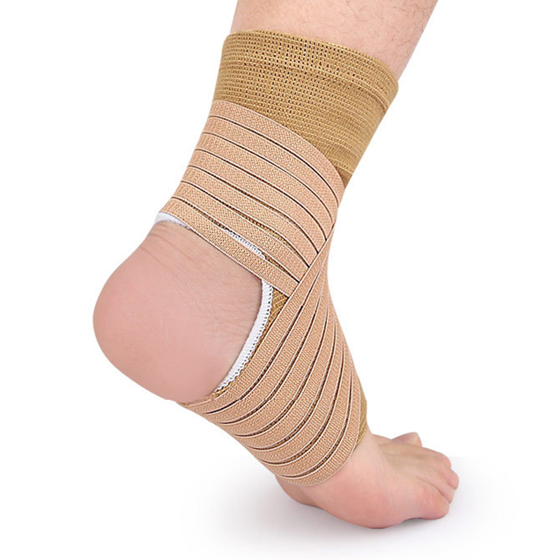 Sports compression strap ankle protection outdoor cycling basketball badminton soft elastic compression fixed ankle protection,Blue Arc Sports