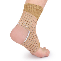 Sports compression strap ankle protection outdoor cycling basketball badminton soft elastic compression fixed ankle protection,Blue Arc Sports