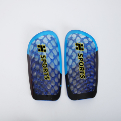 Customizable Adult Football Leg Guards Knee Pads Plastic Sports Inserts Student Outdoor Competition Training Made Durable EVA,Blue Arc Sports