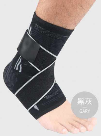 Sports compression strap ankle protection outdoor cycling basketball badminton soft elastic compression fixed ankle protection,Blue Arc Sports