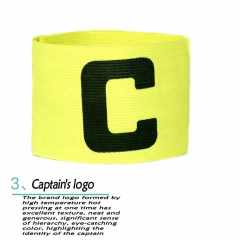 Youth and Adult Anti-Drop Design Captain's Armband Soccer Football Rugby Accessory,بلو آرك سبورتس
