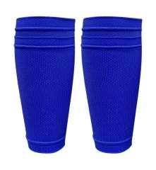 Custom Logo Elastic Nylon Polyester EVA Material Sports Shin Guard Socks Protective Soccer Football Use,Спортивные мероприятия Blue Arc