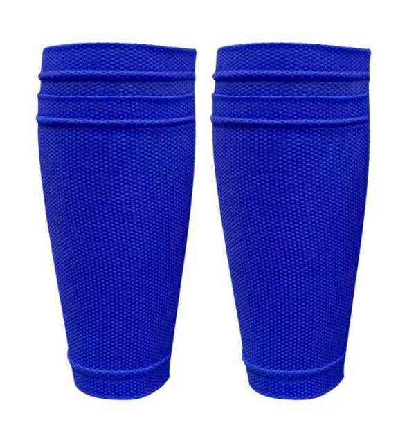 Custom Logo Elastic Nylon Polyester EVA Material Sports Shin Guard Socks Protective Soccer Football Use,Спортивные мероприятия Blue Arc