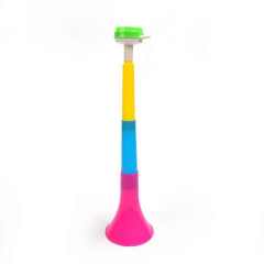 Nuoxin Loudly Stadium Horn Plastic Football Fan Horn EVA and Foam Promotional Vuvuzela for Cheering,Blue Arc Sports