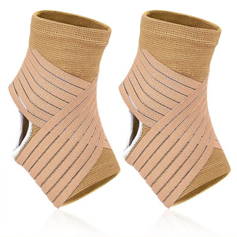 Sports compression strap ankle protection outdoor cycling basketball badminton soft elastic compression fixed ankle protection,Blue Arc Sports