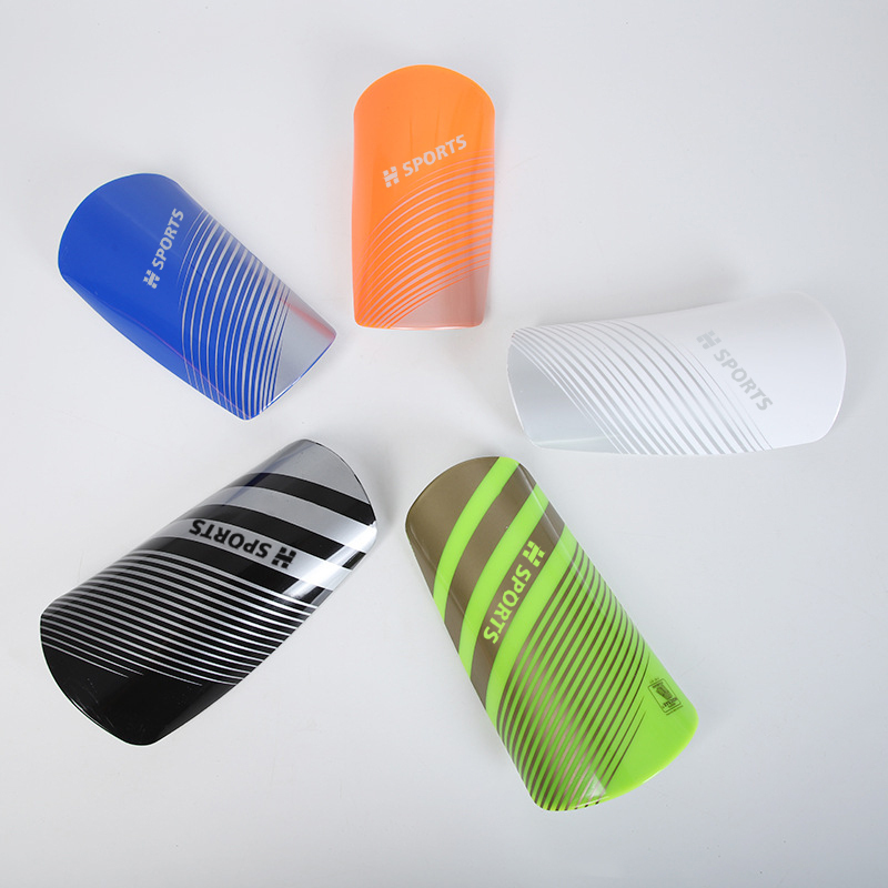 Customizable Adult Football Leg Guards Knee Pads Plastic Sports Inserts Student Outdoor Competition Training Made Durable EVA,Blue Arc Sports