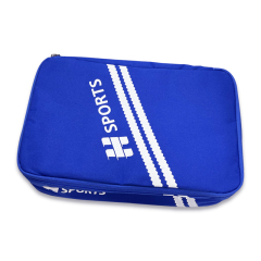 Customized Breathable Nylon Travel Backpack Fitness Gym Luggage Bags with Shoe Storage for Weekends Sports Other Sports Bag,Blue Arc Sports