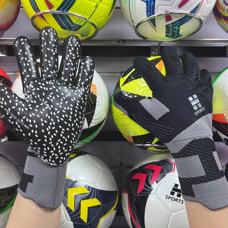 Best-Goalkeeper Professional Latex Football Gloves Breathable Nylon Buckle Anti-Slip Anti-Fall Negative Cut Training Protection,Спортивные мероприятия Blue Arc