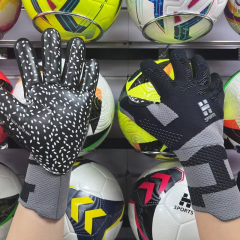 Best-Goalkeeper Professional Latex Football Gloves Breathable Nylon Buckle Anti-Slip Anti-Fall Negative Cut Training Protection,Спортивные мероприятия Blue Arc