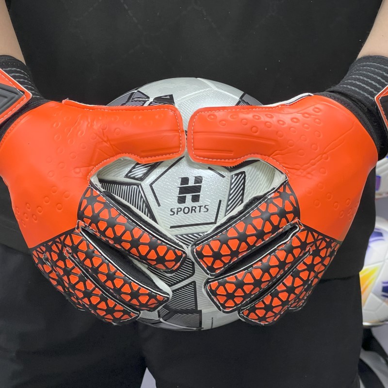 Best-Goalkeeper Professional Latex Football Gloves Breathable Nylon Buckle Anti-Slip Anti-Fall Negative Cut for Outdoor Training,Спортивные мероприятия Blue Arc