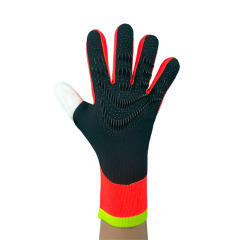 Best-Goalkeeper Professional Latex Sports Football Gloves Breathable Nylon Buckle Anti-Slip Anti-Fall Outdoor Training Made,Blue Arc Sports