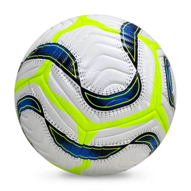 2024 High Quality Football New Fashion Customize Logo Soccer Ball For Game,Blue Arc Sports
