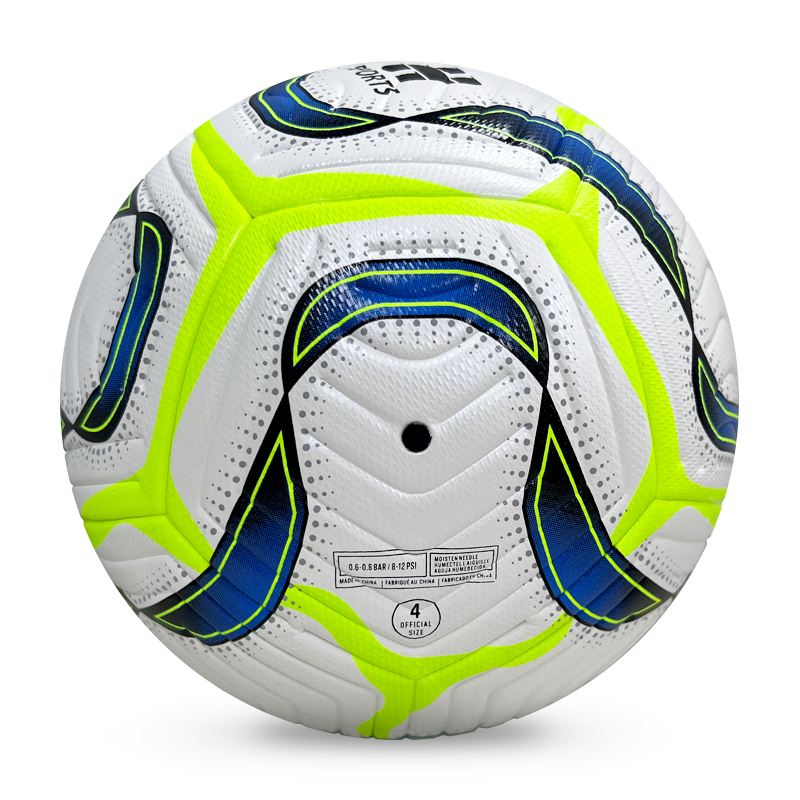 2024 High Quality Football New Fashion Customize Logo Soccer Ball For Game,Blue Arc Sports