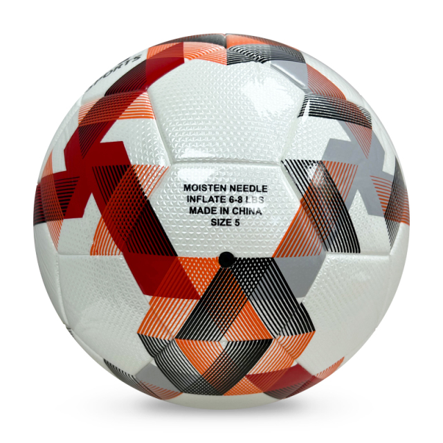 Factory Wholesale High Quality Original Standard Size 5 PU Soccer Ball/ Football for Sports Training and Official Matches,Blue Arc Sports