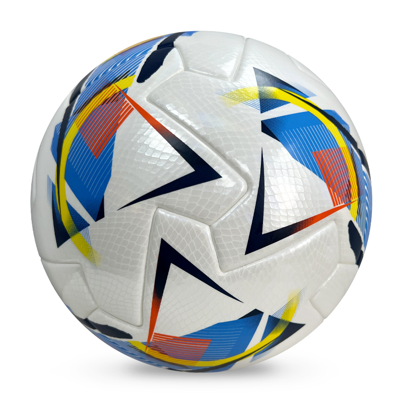 2024 High Quality Football New Fashion Customize Logo Soccer Ball For Game,Blue Arc Sports