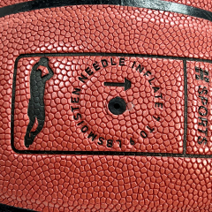 Hot Selling Customizable Basketball Sizes 7 6 5 with Logo PU Leather & Own Gift Box for Training,Blue Arc Sports