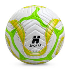 High Quality Customized PU Foam Leather Football Ball Size 5-Most Popular Design for Sports Matches Training,Blue Arc Sport