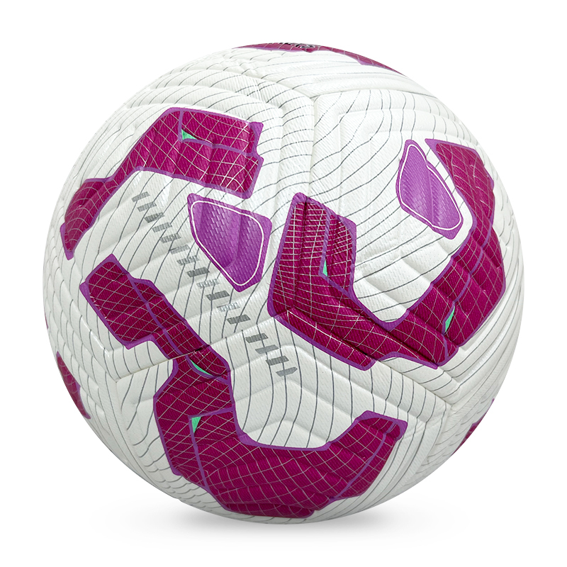 High Quality Customized PU Foam Leather Football Ball Size 5-Most Popular Design for Sports Matches Training,Blue Arc Sport
