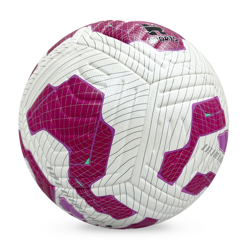 High Quality Customized PU Foam Leather Football Ball Size 5-Most Popular Design for Sports Matches Training,Blue Arc Sport