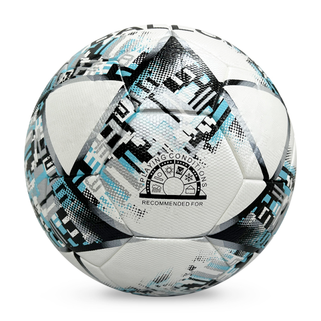 2024 Most Soccer Ball Favorable New Fashion Football High Quality Soccer Ball Customize Logo Football For Game,Blue Arc Sports