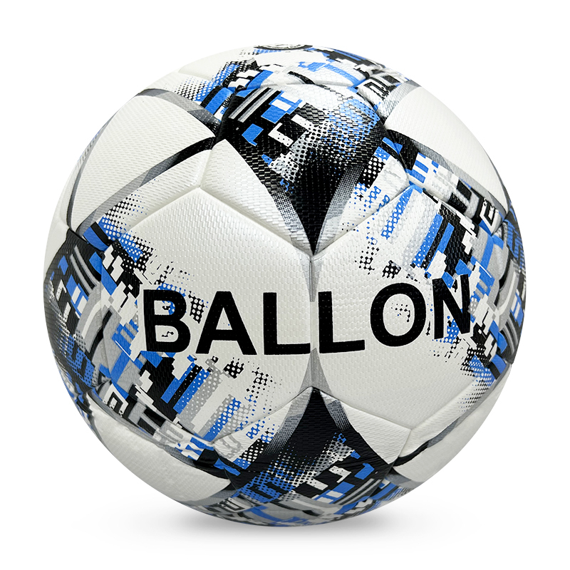 Factory Wholesale High Quality Original Standard Size 5 PU Soccer Ball/ Football for Sports Training and Official Matches,Спортивные мероприятия Blue Arc
