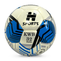 2024 High Quality Customizable Logo Soccer Ball New Fashion Hand-Stitched Football Size 4/5 Sports Match Made from PU Leather,Blue Arc Sports