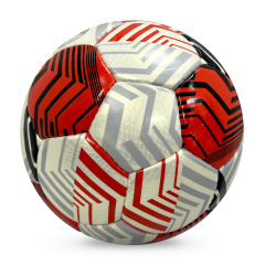 2024 High Quality Customizable Logo Soccer Ball New Fashion Hand-Stitched Football Size 4/5 Sports Match Made from PU Leather,Blue Arc Sports