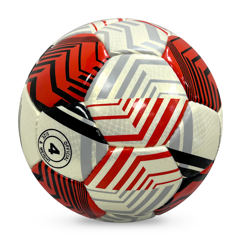 2024 High Quality Customizable Logo Soccer Ball New Fashion Hand-Stitched Football Size 4/5 Sports Match Made from PU Leather,Blue Arc Sports