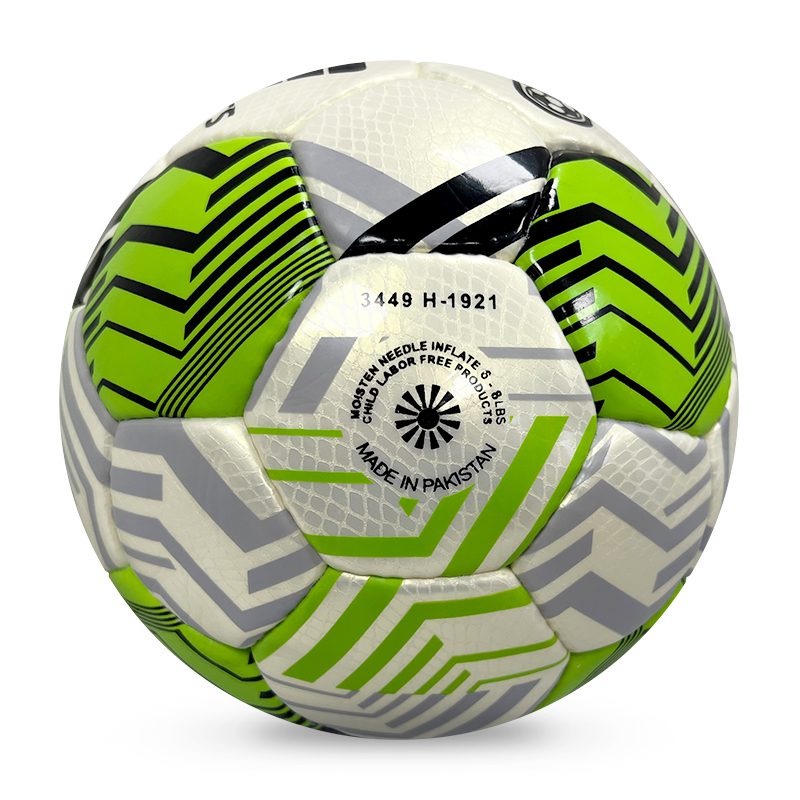 2024 High Quality Customizable Logo Soccer Ball New Fashion Hand-Stitched Football Size 4/5 Sports Match Made from PU Leather,Blue Arc Sports